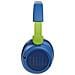 JR460 NC Cuffie Wireless A Padiglione MUSICA USB tipo-C Bluetooth Blu - Foto miniatura 2