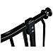 Safetots Cancelletto Di Sicurezza Extra Alto Con Parte Superiore Incurvata, 98cm - 107cm, Nero Opaco, Extra Alto Con 100cm Di Altezza - Foto miniatura 2