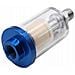 Regolatore Di Pressione 1/4"" 7bar Con Filtro Per Pistola A Spruzzo Hvlp - Alluminio E Plastica, 0-140 Psi, Rimozione Umidità E Impurità - Foto miniatura 6