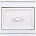 Comodino In Legno Con 1 Cassetto Bianco 33x26,5x72,5. - Foto miniatura 8