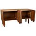 Mobile Da Ingresso In Legno Marrone 160x42x81 - Foto miniatura 5