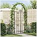 Arco da Giardino Tinta unita Nero 115 x 37 x 226 cm - Foto miniatura 2