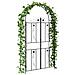 Arco da Giardino Tinta unita Nero 115 x 37 x 226 cm - Foto miniatura 3
