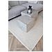 Tappeto Pune In Lana Tufted Avorio Con Motivo Geometrico 160×230 Cm - Foto miniatura 6