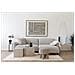 Tappeto Pune In Lana Tufted Avorio Con Motivo Geometrico 160×230 Cm - Foto miniatura 8