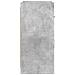 Credenza Grigio Cemento 75 x 36 x 80 cm Legno ingegnerizzato - Foto miniatura 5
