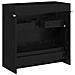 Mobiletto da Bagno Sotto Lavabo Rovere Nero 78,5 x 37,5 x 81 cm - Foto miniatura 5