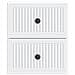 Mobiletto da notte a muro 2 pcs Bianco 33 x 34,5 x 40 cm - Foto miniatura 5