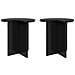 Tavolo laterale 2 pcs Rovere Nero Ø 39 x 38 cm - Foto miniatura 1