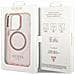 Guess Guhmp14xhtcmp Iphone 14 Pro Max 6,7 Custodia Trasparente /rosa Gold Outline Magsafe - Foto miniatura 1