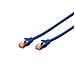 Cavo Rete S-Ftp Cat. 6 Doppia Schermatura Ls0H Colore Blu Mt. 7 - Foto miniatura 1
