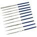 633509 Set Di Lime Ad Ago Diamantate 10 P. zi 10 P. zi - Foto miniatura 1