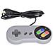 Gaming Gp100 - Coppia Di Gamepad Controller Usb Con Design Snes (super Nintendo) [ grigio] - Foto miniatura 3