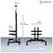 Supporto TV con ruote TS1551 70" 45kg Colore Nero - Foto miniatura 3