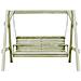 Panca a Dondolo da Giardino in Pino Impregnato 205x150x157 cm - Foto miniatura 2