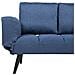 Divano Letto Con Rivestimento Blu Navy Brekke - Foto miniatura 21