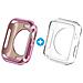 2x Covers Smartwatch 40 E 42 Mm Dux Ducis Resistente Oro Rosa E Trasparente - Foto miniatura 5