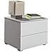 Comodino Bianco Moderno Con 2 Cassetti Ct7165k30404 - Foto miniatura 1