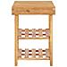 Scarpiera 70x32x46 Cm In Legno Massello Di Acacia - Foto miniatura 4
