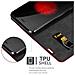 Custodia Compatibile Con Zte Nubia Z11 Mini S In Rosso Mela - Coperchio Protettiva Con Chiusura Magnetica, Funzione Stand E Tasca Per Le Carte - Foto miniatura 4