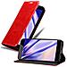 Custodia Compatibile Con Zte Nubia Z11 Mini S In Rosso Mela - Coperchio Protettiva Con Chiusura Magnetica, Funzione Stand E Tasca Per Le Carte - Foto miniatura 7