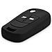 Copritastiera Auto Per Opel Vauxhall - Copertura Fob Silicone Chiave Di Protezione Per Opel Vauxhall 2 Pulsante Car Vibrazione Di Chiave - Do Not Touch My Tasto Bianco Nero - Foto miniatura 3