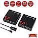Hdmi Extender Powered Balun Poe Non Compresso 1080p 60hz Su Singolo Rj45 Cat5e 67 Converter 164ft (50m) Controllo Ir 1 Alimentatore Richiesto Eq 30m 50m Cavo Ethernet Protezione Esd Orecchio Monte - Foto miniatura 1