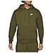 Felpa Da Uomo Con Cappuccio Club Fleece Verde Taglia Xxl Codice Bv2654-327 - Foto miniatura 1