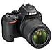D5500 Nero Kit 18-105 AF-S DX VR Sensore CMOS 24Mpx Display Touchscreen 3'' Filmati Full HD Wi-Fi - Foto miniatura 4