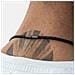 Collana da Uomo in Pelle Premium, ""Arrow"", 60cm, Nero - Foto miniatura 7