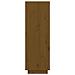 Scarpiera Miele 60x34x105 Cm In Legno Massello Di Pino - Foto miniatura 2