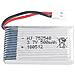 1 Pezzo Batteria Lipo Ricaricabile 3.7v, 500 Mah Per Rc Droni Quadricotteri Syma X5 X5c X5sc X5sw, Cheerson Cx-30w, Skytech M68, Wltoys - Foto miniatura 1