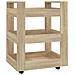 Carrello Da Cucina Rovere Sonoma 60x45x80 Cm Legno Multistrato - Foto miniatura 2