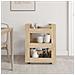 Carrello Da Cucina Rovere Sonoma 60x45x80 Cm Legno Multistrato - Foto miniatura 3