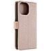 Custodia Per Iphone 15 Pro Max Copertina Portacarte Funzione Supporto Rosa - Foto miniatura 9