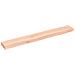 Ripiano a Parete 80x10x4 cm Legno Massello Rovere Non Trattato - Foto miniatura 1