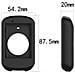 Custodia Protettiva In Silicone Per Garmin Edge 830 Black - Foto miniatura 2