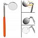 Specchietto Ispezione Telescopico Allungabile Orientabile Officina Da 28-44 Cm - Foto miniatura 3