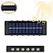 Applique Lampada 12 Led Muro Parete Solare Ip65 Bidirezionale Giardino Te-b0570 - Foto miniatura 2