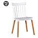 Pack 2 Sedie Design D800 - Bianco - Foto miniatura 1