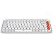 Tastiera Wireless 920-013072  (Layout QWERTY) Colore Arancione. Bianco - Foto miniatura 4