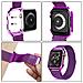 Dam Cinturino  Milanese Con Custodia Rigida E Chiusura Magnetica Compatibile Apple Watch 44mm 32x2x1 Cm. Colore Fucsia - Foto miniatura 2