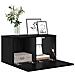 Set di Mobili TV Rovere Nero Legno ingegnerizzato Piccolo - Foto miniatura 3