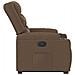 Poltrona Alzapersona Reclinabile Marrone in Tessuto - Foto miniatura 7