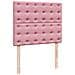 Giroletto a Molle con Materasso Rosa 120x190 cm in Velluto - Foto miniatura 8