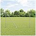 Recinzione da Campo  1.6x25 m Acciaio Zincato, Posti di Recinzione  con Punta 13 pcs Ø32 mm 180 cm Acciaio Zincato - Foto miniatura 2