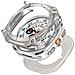 Custodia Protettiva Cyber Hollow Compatibile Con Samsung Ultra E Samsung Galaxy Watch7, Design Robusto In Lega Di Zinco E Pc Silver - Foto miniatura 4