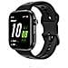 InfoWear Watch 2i 4,7 cm (1.85") AMOLED 49.7 mm Digitale 390 x 450 Pixel Touch screen Nero - Foto miniatura 1