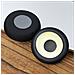 Cuscinetti Auricolari In Rete Da Calcio, Confezione Da 2, Compatibili Con Jabra Evolve E Plantronics Voyager Series Grey+black - Foto miniatura 3