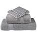 Asciugamani Premium SOLUND 4 pz Grigi 50x100 cm 600gsm - Foto miniatura 4